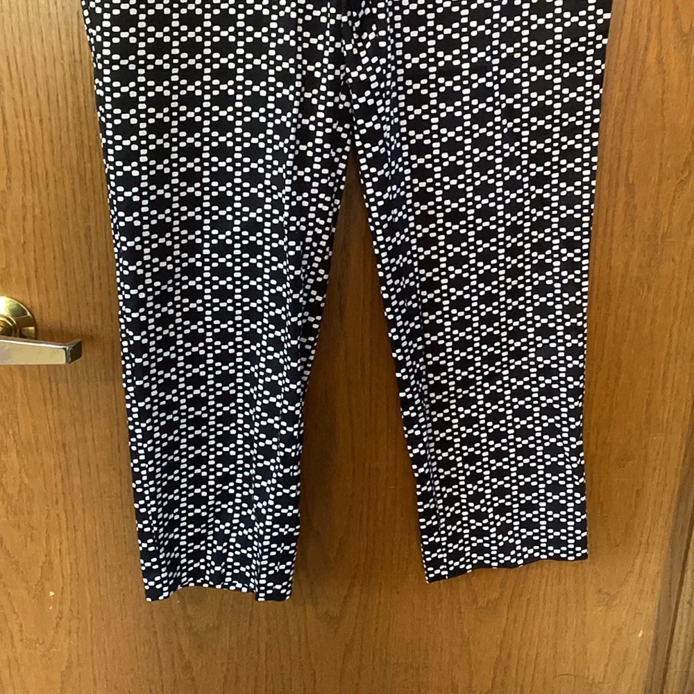 ZAC & RACHEL Dot Print Slim Ankle Pants - Picture 3 of 8